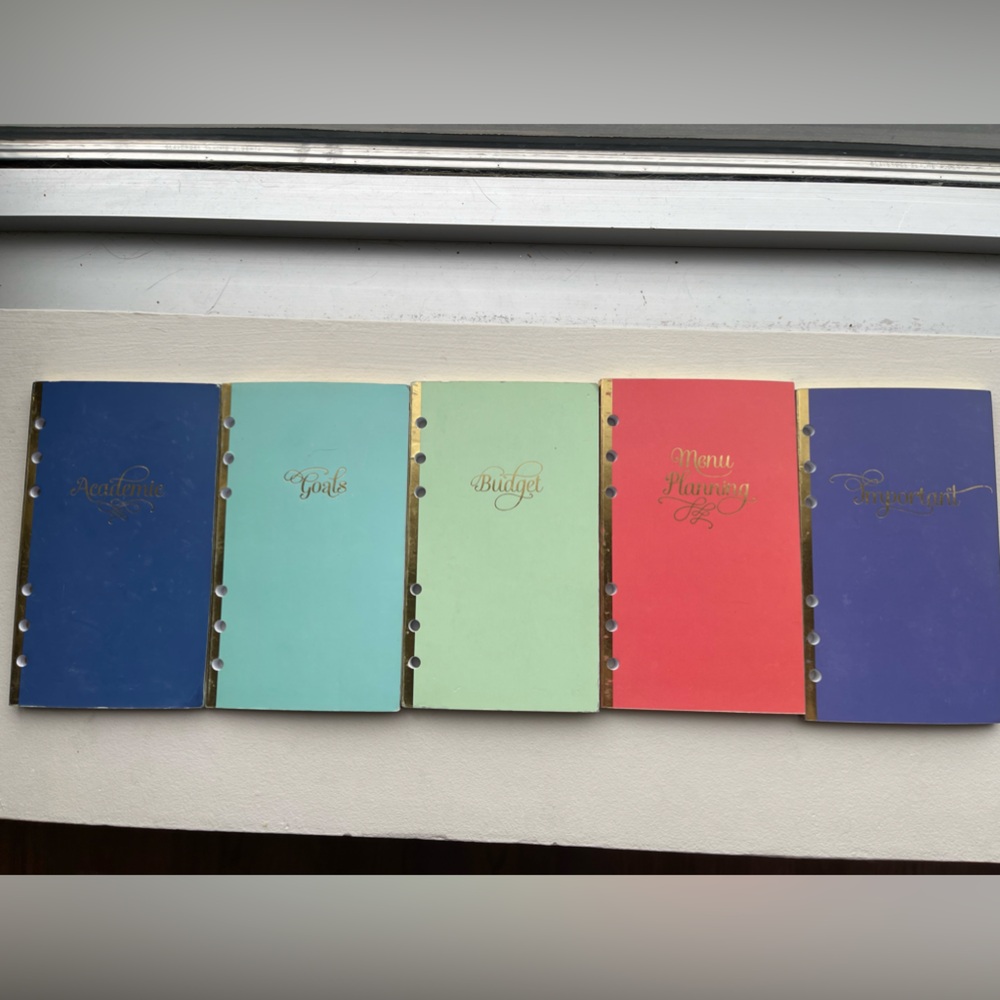 A6 Planner Books